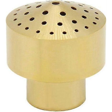 Buse de fontaine en laiton 1/2 pouce DN15, tête de pulvérisation à jet de vapeur, adaptée aux bassins de jardin et aux aires de jeux. (1/5)