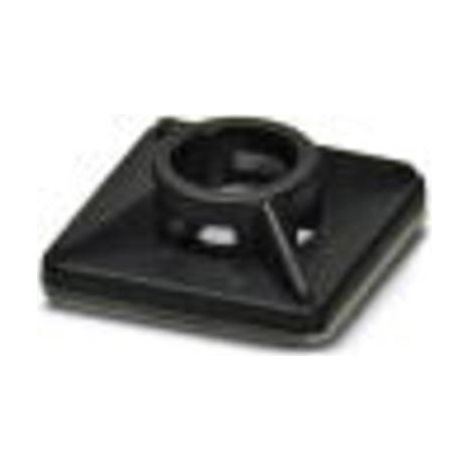 Phoenix Contact Soporte de Cable Adhesivo Negro 100 uds
