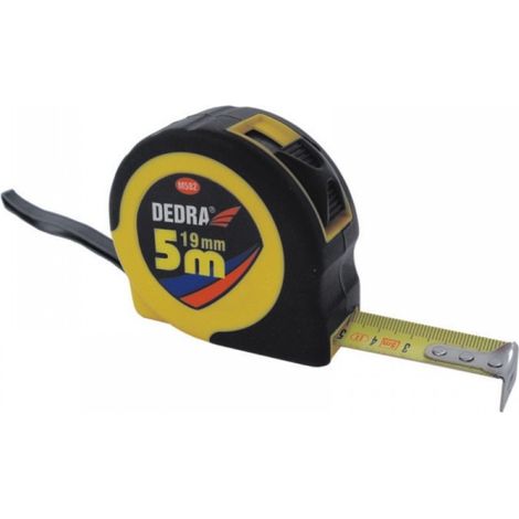 metro a nastro Dedra m882 8 m blocco automatico clip cintura
