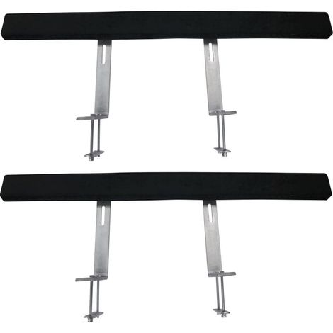 VEVOR Guide de Remorque de Bateau 122 cm Guide de Poteau de Remorque en Forme π Panneaux de Moquette Rails de Remorque Conviennent aux Bateaux de Ski, aux Bateaux de Peche ou aux Remorques de Voiliers
