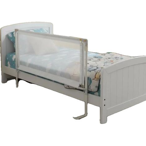 Cancello di sicurezza per letto regolabile in altezza, protezione anticaduta sicura, GRIGIO (1/2)
