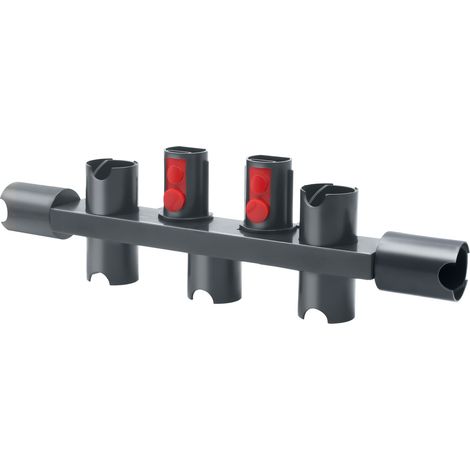 Support mural pour accessoires d'aspirateur Dyson V7, V8, V10, V11 et V15, noir. (1/5)