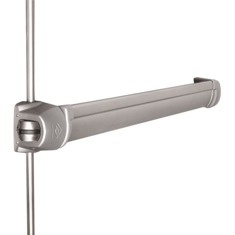 Serrure anti panique FLUID 1 a 3 points Haut bas 1200mm JPM Couleur - Gris, Nombre de Points - 3 points