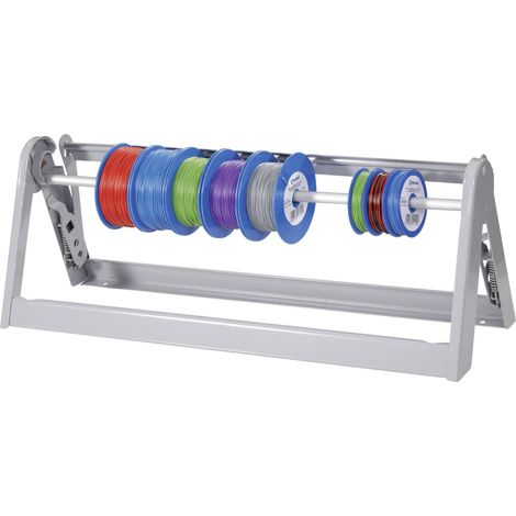 Tru Components – Enrouleur électrique 555mm – Longueur câble 520mm – 1 prise – Indice de protection IP20 – Montage mural ou sur établi