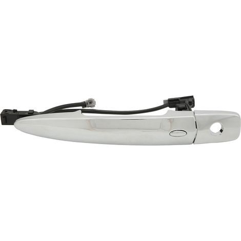 aqxreight Poignée de Porte Extérieure Chromée Avant Gauche sans Trou de Serrure pour Leaf SL SV 2011-2017 (1/5)