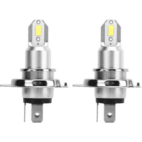 Stück Motorrad-LED-Scheinwerferlampen, helles und stabiles Licht, 2600 lm, 110 W, H4-Lampen für Autos