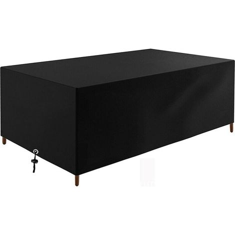 CHOYCLIT - Funda rectangular para mesa de jardín, impermeable, de tela Oxford (170 x 94 x 70 cm) (1/5)