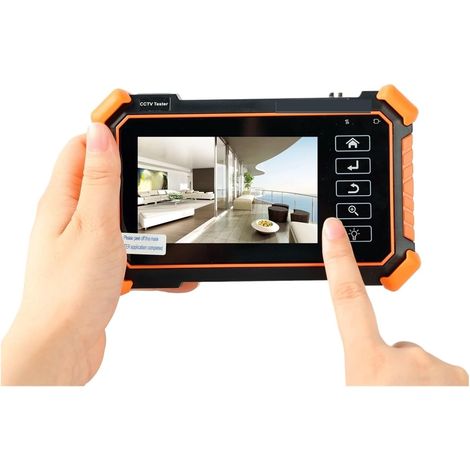 Testeur de vidéosurveillance prenant en charge la caméra IP Moniteur De Caméra IP IPC-1910 Plus 4 Pouces 8MP TVI AHD CVI Analogique POE Traceur De Câble Numérique Testeur De Vidéosurveillance Test De (1/5)
