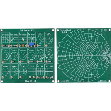 HF-Demo-Kit, HF-Testmodul, Vektornetzwerkanalysatorplatine, Filter-/Dämpfungsmodul (1/5)