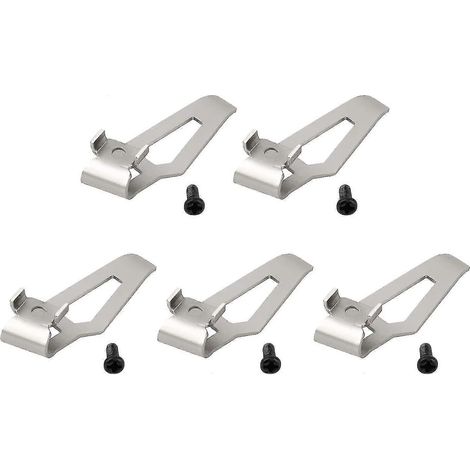 Ensemble de 5 clips de ceinture pour visseuse à chocs/clé Milwaukee M12 - 42-70-0490 (1/2)