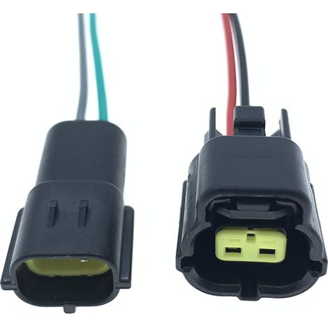Connecteur automobile DJ70216Y-1.8-11/21 pour capteur de température d'eau, références 174352-2 et 174354-2. (1/5)