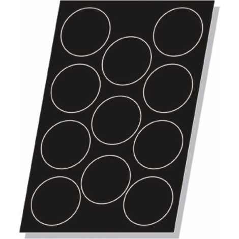 Moule Flexipan® Plaque Silicone 6 Empreintes Rondes - Pujadas