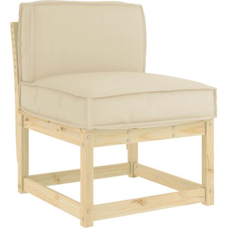 Maison Exclusive - Cuscino Beige 60 x 40 x 12 cm Tessuto Oxford (1/5)
