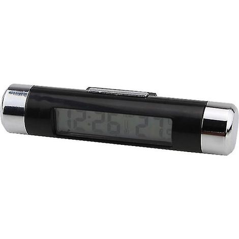 1 thermomètre-horloge de voiture (1/3)