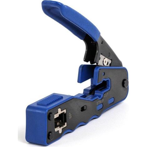 Digitus Outil de terminaison RJ45 noir et bleu ergonomique