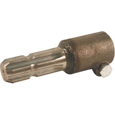 Wellenverlängerung, 1 3/8" Z-6 - 1 3/8" Z-6 L-175 mm 6720101KR (1/2)
