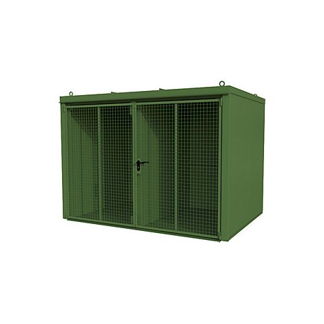 eurokraft pro Container per bombole di gas con parete divisoria