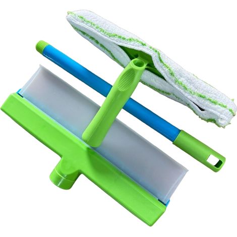 Raclette Douche Balai Éponge en Silicone Raclette Silicone Pour Vitres Et Parois De Douche pour Bain, Voiture, Sols, Miroir Intérieur, Pare-Brise, Mur, Maison, (1/5)