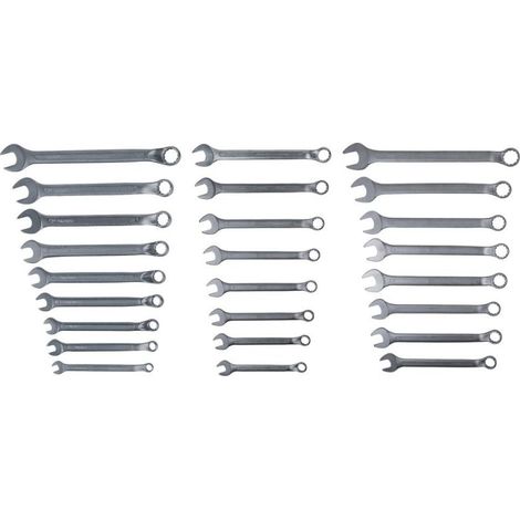 KS Tools Ringmaulschlüssel-Satz, 25-tlg gekröpft, 6-32mm - 517.0099