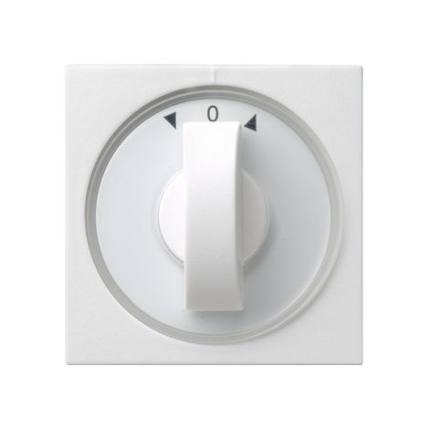 Placca interruttore Gira 066603 bianco lucido 10x10 cm