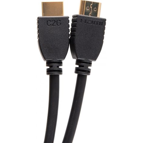 3ft/0.9m Ultra High Speed HDMI 8K 60Hz C2G 3ft (0.9m) Ultra High Speed HDMI® Cable with Ethernet - 8K 60Hz - Ultra High Speed - câble HDMI avec Ethernet - HDMI mâle pour HDMI mâle - 90 cm - noir - sup