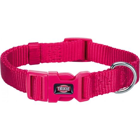 Trixie Premium Halsband fuchsia M-L