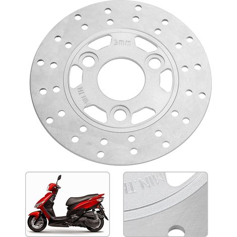 155-mm-3-Loch-Vorderradbremsscheibe für GY6-Mopeds Z50, Z50A, Z50J und DR11-Roller, Hochleistungs-Stahlbremsscheibe (1/5)