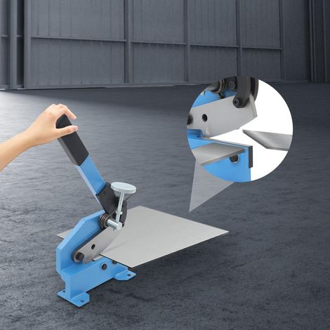 125mm Heavy Duty Metal Cutting Shear Guillotine Shears Hand Lever Metal Cutter (1/5)