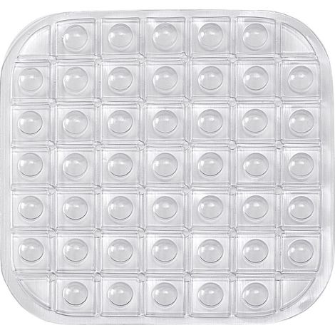 Stamp tappetino antiscivolo lavello 30×30 cm trasparente