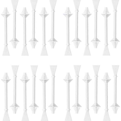 100 bâtonnets de cire pour le nez, applicateur de cire capillaire avec spatules jetables pour le nettoyage des narines et l'épilation du visage et des oreilles. (1/5)