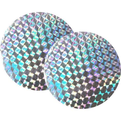 Bande Réfléchissante Anti-Oiseaux 7,5 cm PVC Adhésive Double Face Protection Jardin Pelouse Terrasse Répulsif Lumineux (1/5)