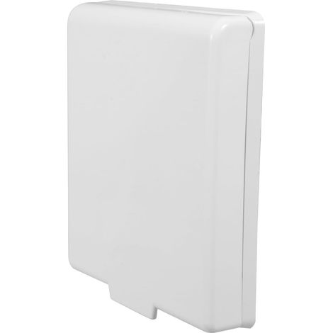 Boîtier Étanche Ultra-fin en Plastique Blanc pour Interrupteur de Sonnette D'hôtel, Protection Résistante aux Intempéries, Installation Facile en Extérieur (1/5)