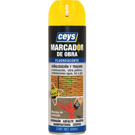 Marcador obra amarillo 500 ml (1/4)