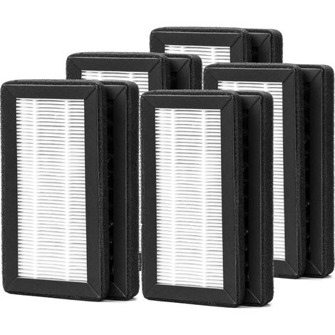 Filtres charbon actif iCube – lot 5, compatible 10W/5W/3W, filtration efficace (1/5)