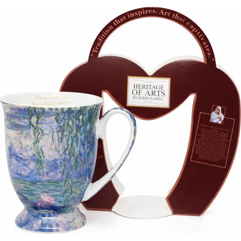 Tazza in porcellana Monet con ninfee, 300 ml, regalo della regina Isabella. (1/5)
