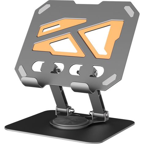 Tablet- und Handyhalterung. Verstellbare Halterung für Tablets/Bildschirme/PS/Switch/Kindle und Handys (4,7" bis 13"). (1/5)