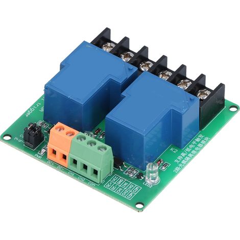 Relaismodul mit kupferkaschiertem Laminat, benutzerfreundlichem Interface-Design, Triggerplatine für SPS-Automatisierungsgeräte, 5 V (1/5)