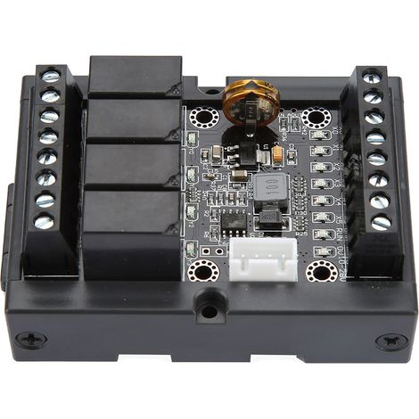Panneau de commande industriel PLC FX1N-10MR, Module de retard de relais Programmable avec coque (1/5)