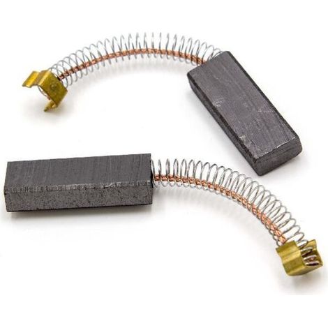 2x Kohlebürste kompatibel mit Staubsauger Saugroboter Mehrzwecksauger Miele S200-Serie, S300-Serie, S500-Serie, Numatic (1/2)