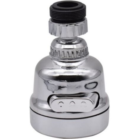 Embout de cuisine Super Jetto Aérateur de robinet Embout robinet universel de cuisine avec rotation 360 Economiseur d'eau Avec 2 modes d'écoulement Jet puissant/perle Installation (1/5)