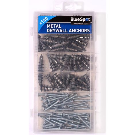 Plasterboard Rawl Plugs. Dry Wall Speed Raw Plugs. Metal Fixing Anchors 40572