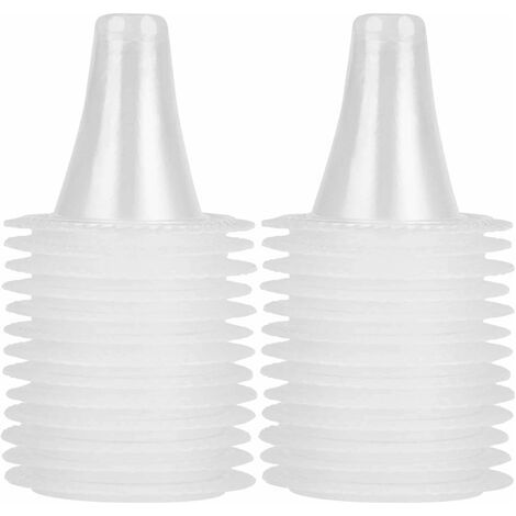 200pcs Embouts pour Braun thermomètre auriculaires, capuchons couvre filtres de sonde de rechange lentilles de Protection, couvercle de remplissage pour différents types de thermomètres numériques (1/5)