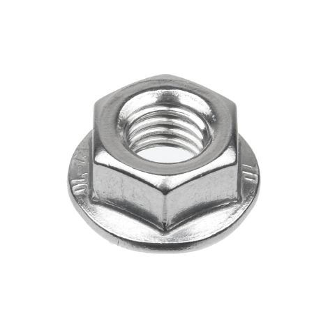 Dado esagonale flangiato acciaio INOX M8 M8