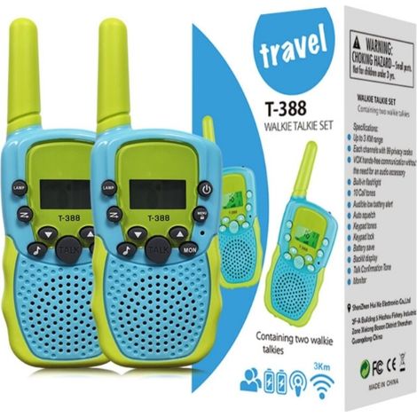 Talkies-walkies pour enfants, idéaux pour jeux extérieurs, aventure et exploration en plein air (1/5)