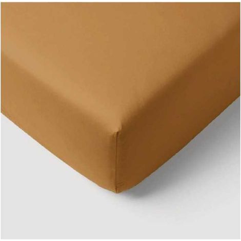 Fodera per letto P'TIT DODO 60 x 120 cm Jersey Caramel (1/4)