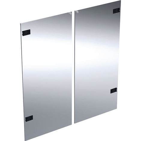 Ensemble de portes longues, pour le miroir Geberit ONE, largeur : 75 cm