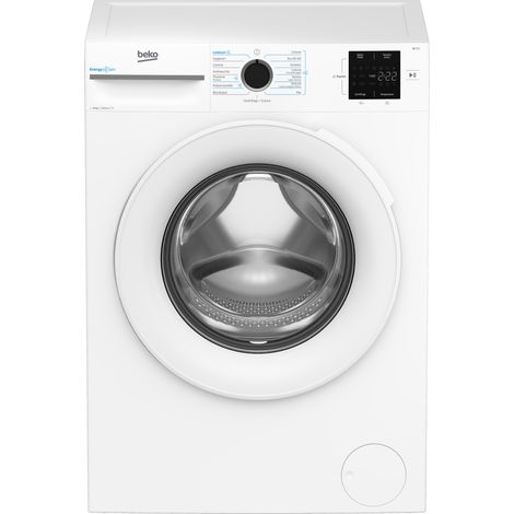 Beko b300 BMW10147EW: Lavatrice 10kg, classe A-10%, 1400giri, linea estetica NX, motore inverter, Display Touch, colore Bianco, oblò Bianco, tecnologia EnergySpin™, funzione a vapore (1/4)