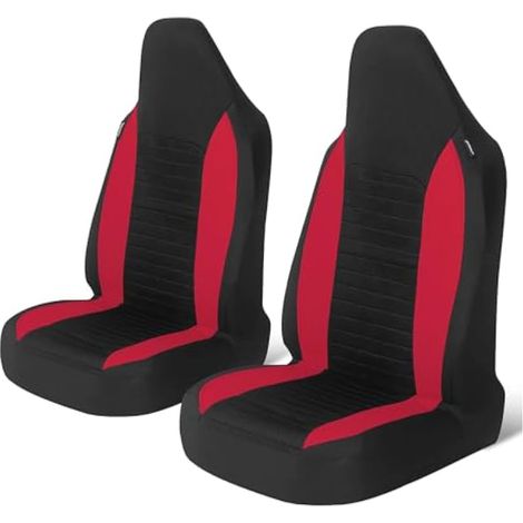 Housse Siege Voiture, pour Renault Twingo 3 (III) I 2014-2024 Imperméable Et Respirant Quatre Saisons Protection Couvre Sieges Siege Protections Accessoires,A (1/4)