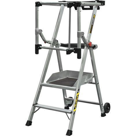CENTAURE Plate-forme individuelle roulante 2 marches à hauteur fixe - sans stabilisateur - MASTERGUARD (1/5)