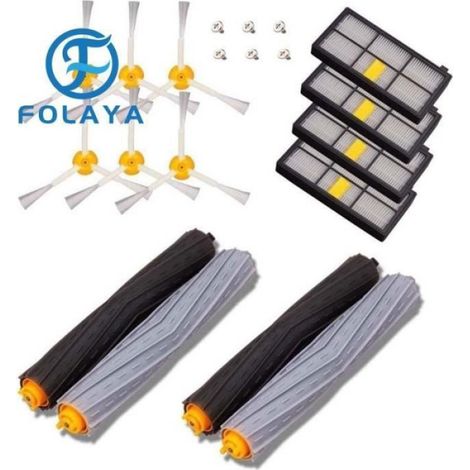 Accessoires iRobot Roomba - FOLAYA - Kit de Remplacement 14 pièces - Compatible 800 et 900 - Haute qualité-keeper (1/3)